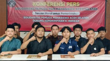 Solidaritas Pemuda Mahasiswa Aceh Selatan Serukan Dukungan Moral untuk Pemerintah dan Kepemimpinan Bupati H. Mirwan