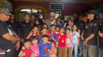 Tak Sekadar Berbagi, GRIB Jaya Medan Rajut Cinta dan Kebersamaan Bersama Anak-anak Panti Asuhan Simalingkar