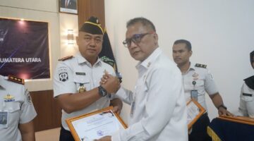 Lapas Sibolga Terima Penghargaan Atas Penilaian Maladministrasi Pelayanan Publik Tahun 2025 Ombudsman RI